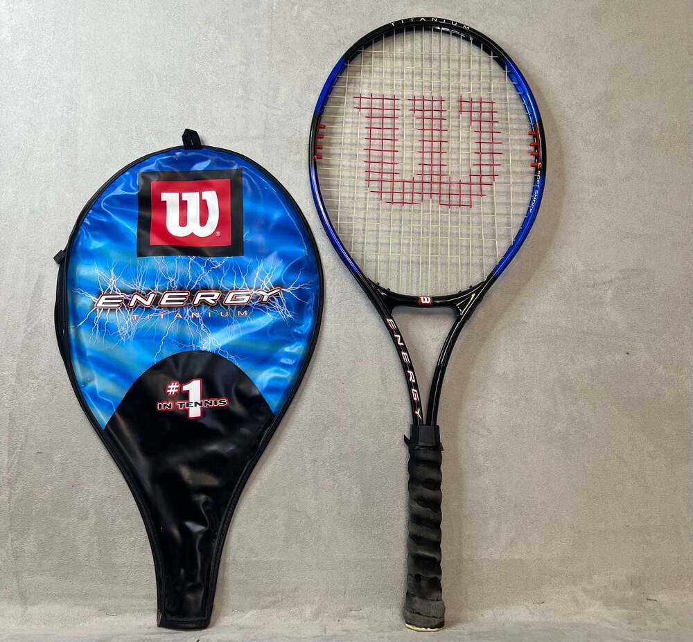 Wilson Energy Titanium Soft Shock Tennis Racquet with Case